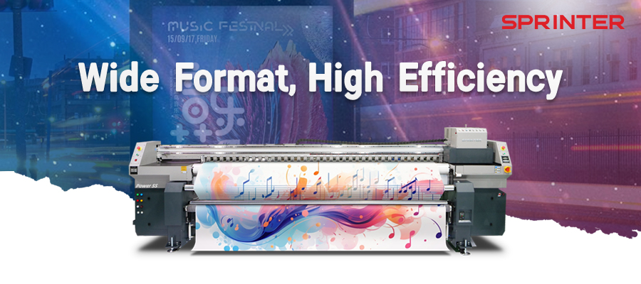 Power 5S UV Printer – The Efficient Choice for Ad Production, Big Capacity in Small Space!