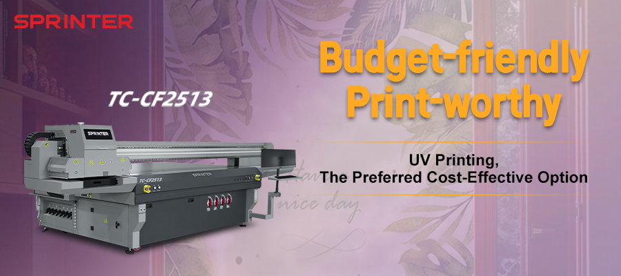 Discover the power of precision UV printing with the SPRINTER TC-CF2513!