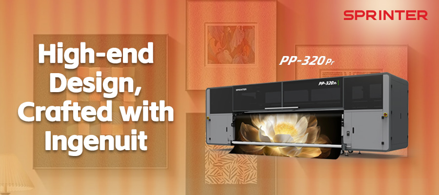 SPRINTER’s Yearly Top Seller : PP-320Pr UV Hybrid Printer!