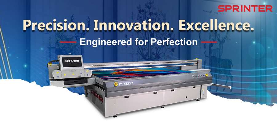 Hey all! SPRINTER TC-F3221 UV Flatbed Printer—your printing business must-have!