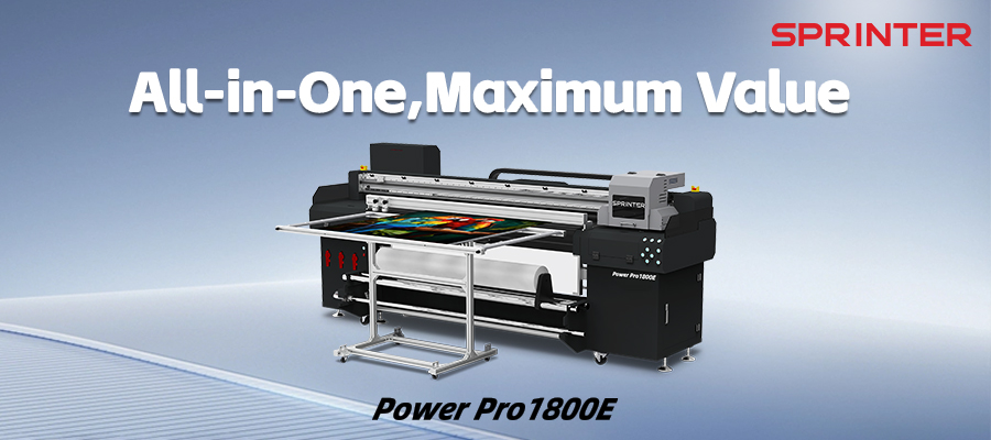 Unleash unparalleled printing performance with the SPRINTER Power Pro 1800E!