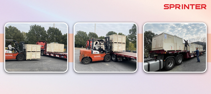 SPRINTER's UV fleet lands in Europe!