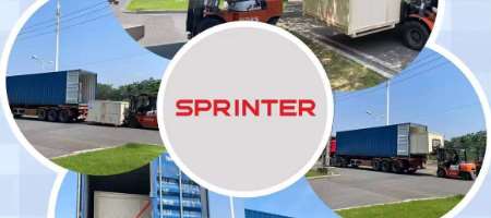 Another Shipment from SPRINTER: A Full 40FT Container Packed with Precision!