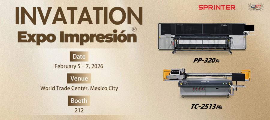 SPRINTER invites you to Expo Impresión 2026!