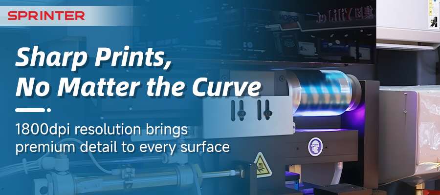 SPRINTER 360° High Drop UV Cylinder Printer
